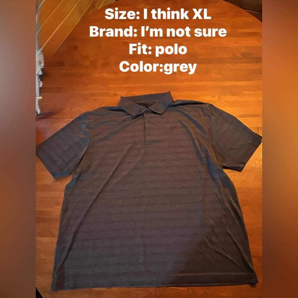 Nautica Gray Polo Shirt